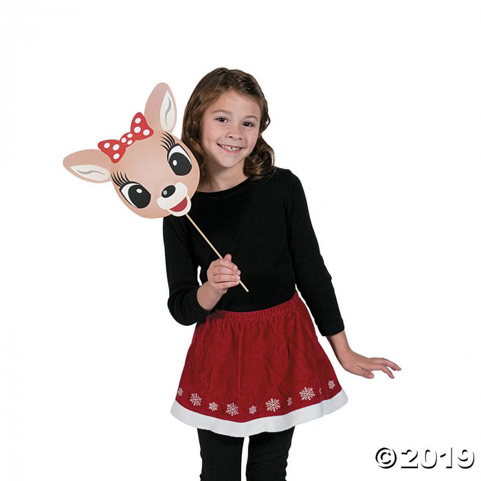 Rudolph the Red-Nosed Reindeer® Photo Stick Props (Per Dozen)