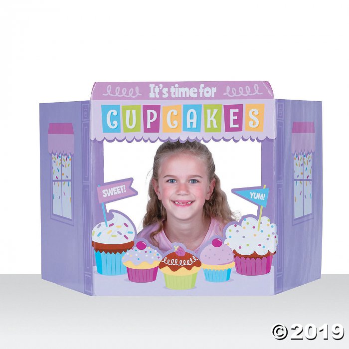 Cupcake Party Tabletop Photo Cardboard Stand-Up (1 Piece(s))