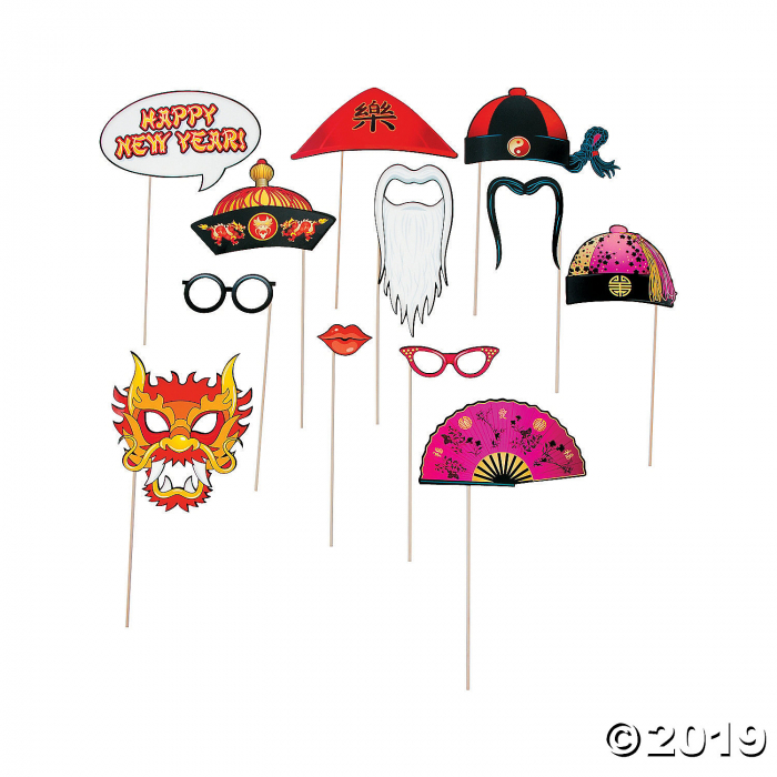 Chinese New Year Photo Props (Per Dozen)