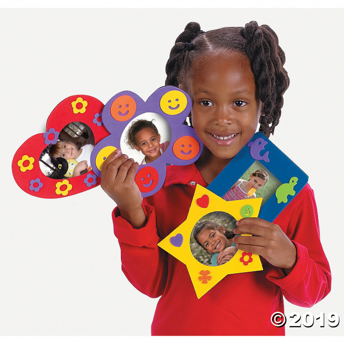 Sensational Foam Picture Frames & Shapes (Makes 30)