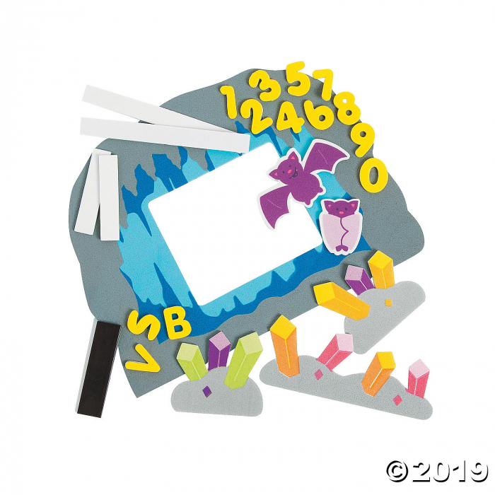 Cave Adventure Picture Frame Magnet Craft Kit (Makes 12)