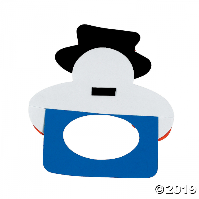 Snowman Picture Frame Magnet Craft Kit - - Makes 12