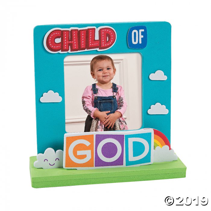 3D Child of God Picture Frame Craft Kit (Makes 12)