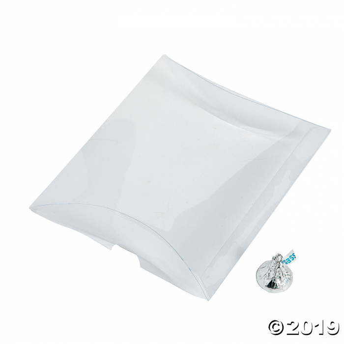 Clear Pillow Boxes (24 Piece(s))