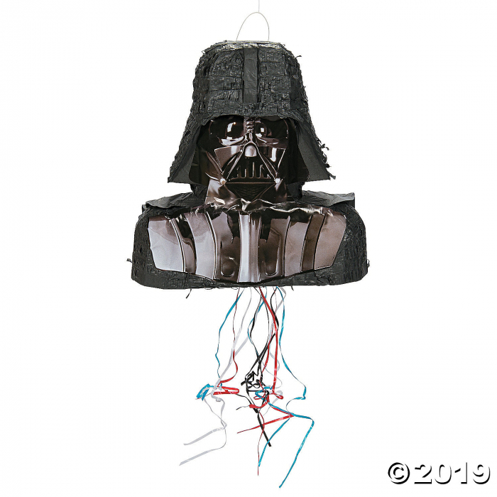 3D Darth Vader Pull-String Piñata (1 Piece(s)) 3D Darth Vader Pull-String Piñata (1 Piece(s))