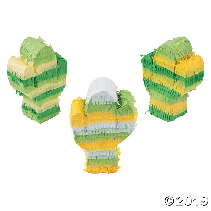 Mini Cactus Piñata Decorations (1 Set(s))