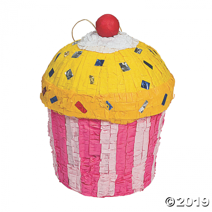 Birthday Celebration Cupcake Piñata