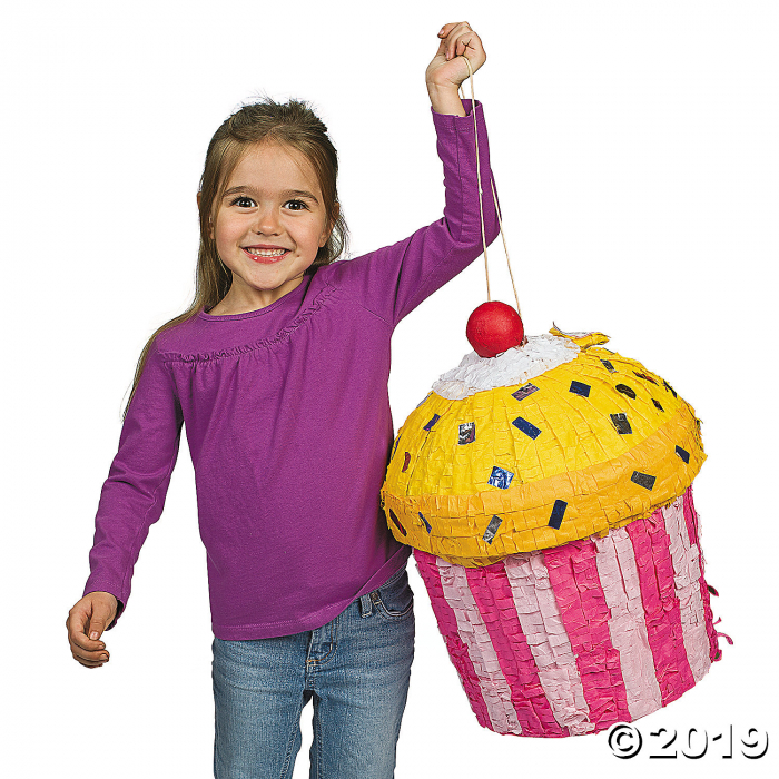 Birthday Celebration Cupcake Piñata