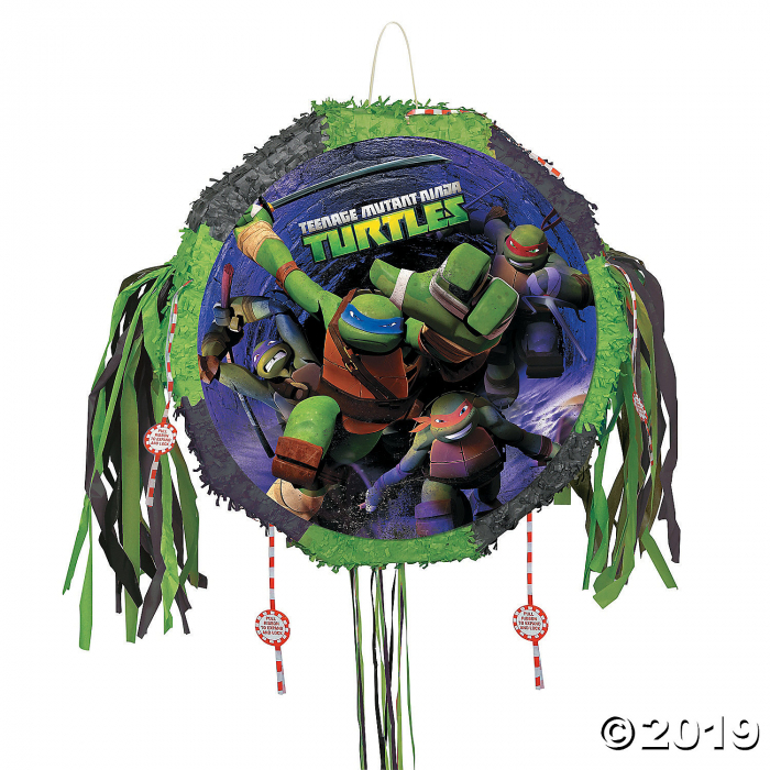 Teenage Mutant Ninja Turtles Pull-String Piñata (1 Piece(s)) Teenage Mutant Ninja Turtles Pull-String Piñata (1 Piece(s))