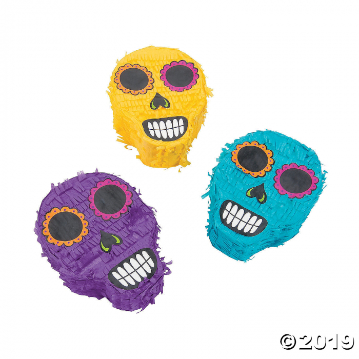 Day of the Dead Mini Piñatas (3 Piece(s))