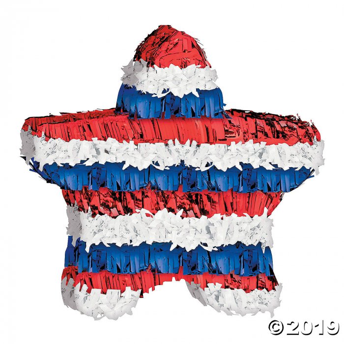 Mini Patriotic Piñata (1 Piece(s))