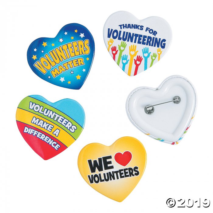 Volunteer Pins (Per Dozen)