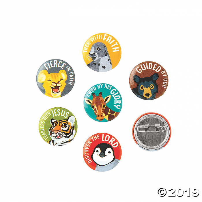 Wild Encounters VBS Mini Buttons (48 Piece(s)) Wild Encounters VBS Mini Buttons (48 Piece(s))