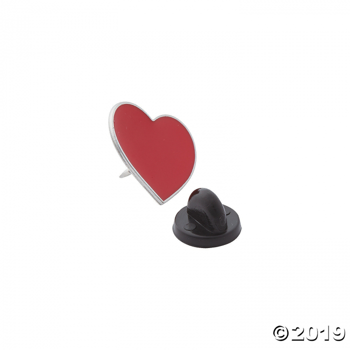 Red Heart Pin (Per Dozen) Red Heart Pin (Per Dozen)