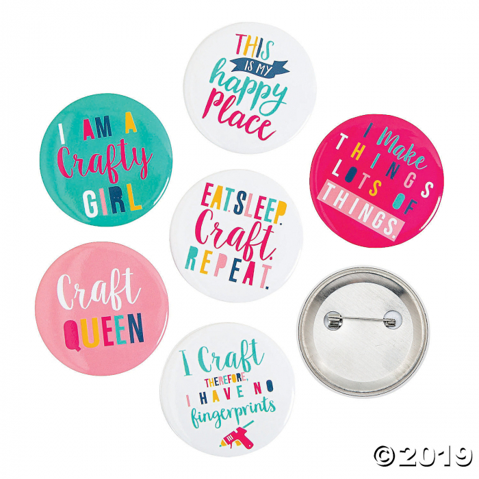 Crafty Buttons (24 Piece(s))