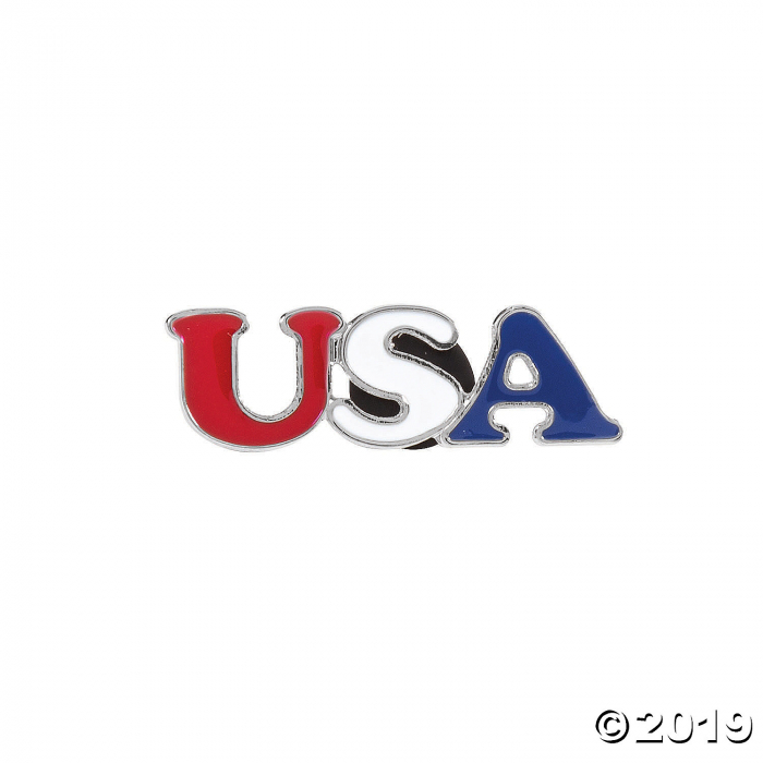 USA Enamel Pins (Per Dozen)