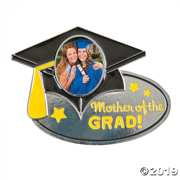Mother of the Grad Photo Frame Pin (1 Piece(s))