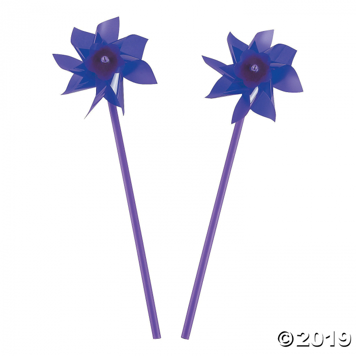 Purple Pinwheels (36 Piece(s))