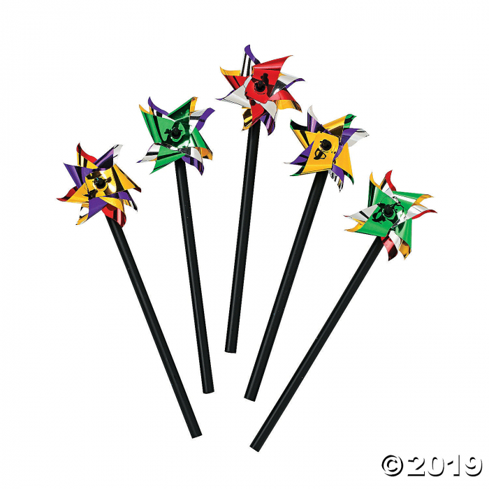 Mini Metallic Two-Tone Pinwheels (72 Piece(s))
