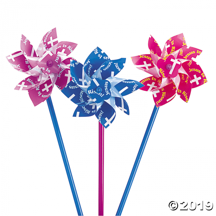 Easter Inspirational Pinwheels (36 Piece(s))