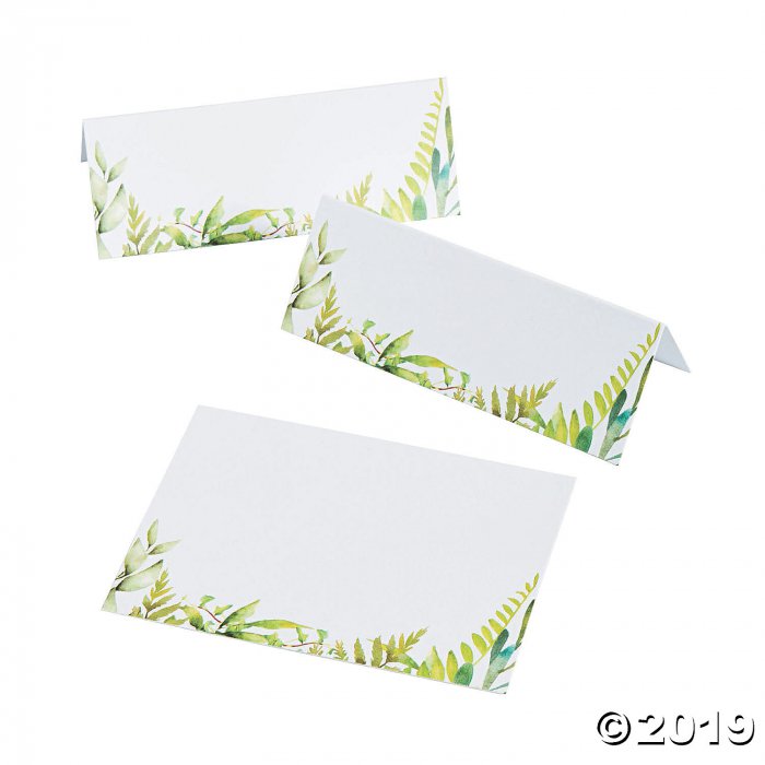 Spring Greenery Place Cards (50 Piece(s))