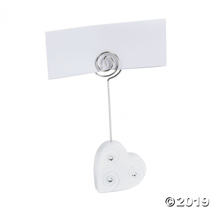 Heart Place Card Holder (1 Piece(s)) Heart Place Card Holder (1 Piece(s))