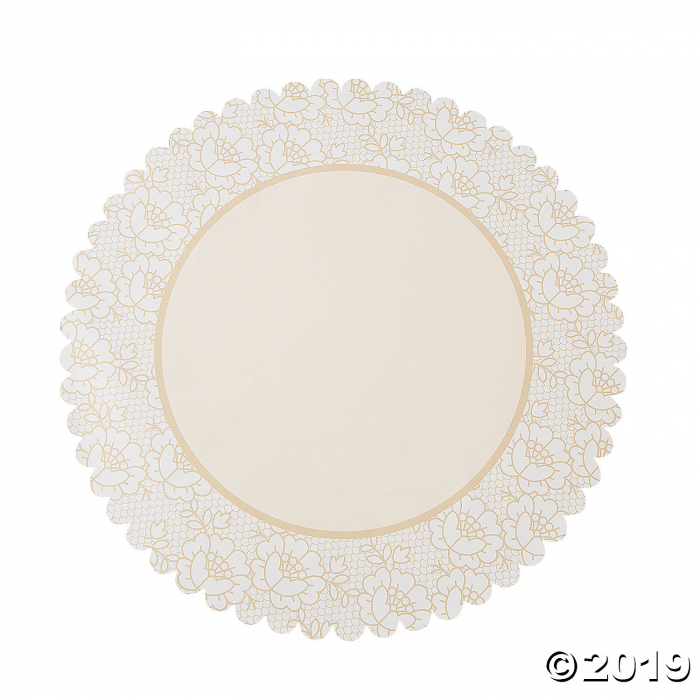 Shabby Chic Lace Placemats (50 Piece(s))