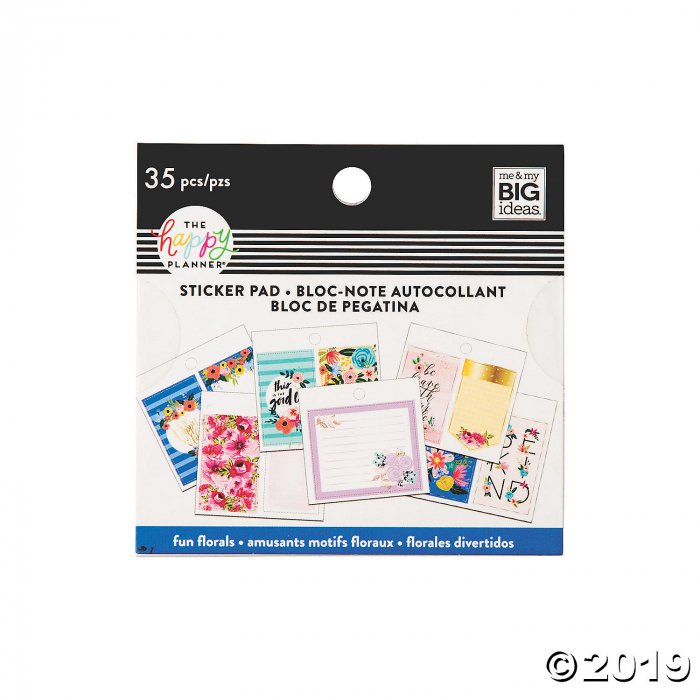 The Happy Planner® Fun Florals Tiny Sticker Pad (35 Piece(s))