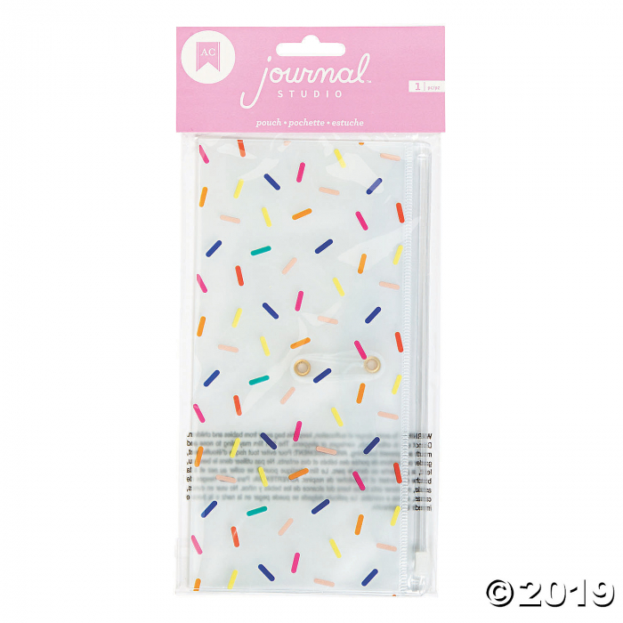 Colorful Confetti Journal Pencil Pouch (1 Piece(s))