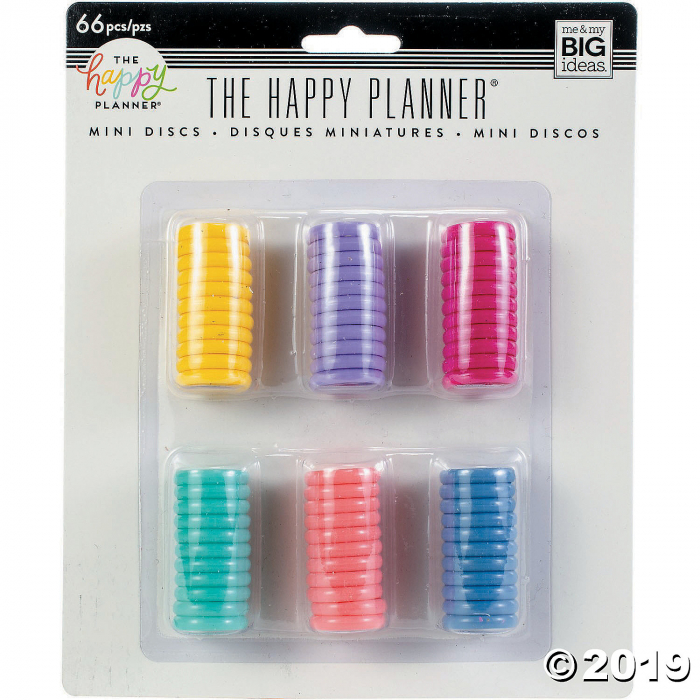 Happy Planner Mini Disc Value Pack 66/Pkg-Multi Color (1 Piece(s))