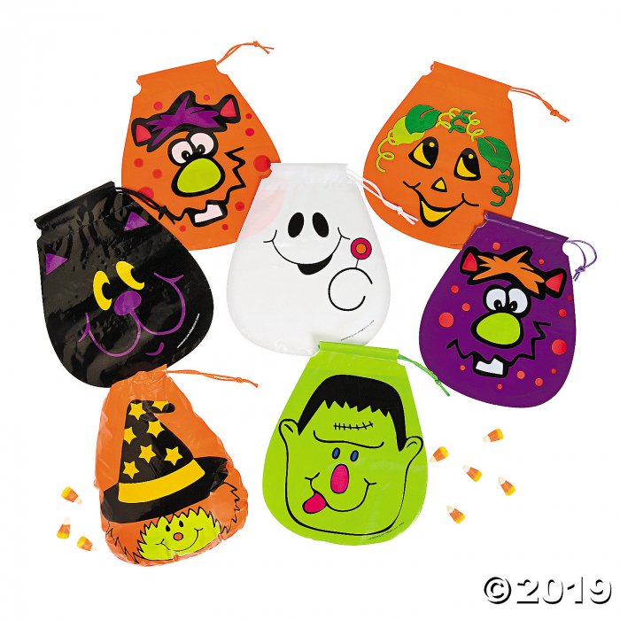 Halloween Drawstring Goody Bags (72 Piece(s))