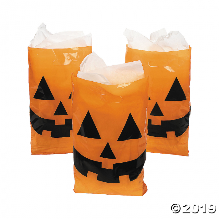 Jack-O'-Lantern Halloween Trick-Or-Treat Goody Bags (50 Piece(s)) Jack-O'-Lantern Halloween Trick-Or-Treat Goody Bags (50 Piece(s))