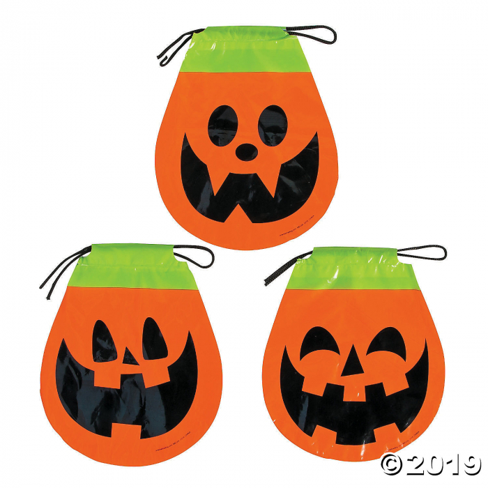 Halloween Pumpkin Goody Bags (72 Piece(s))