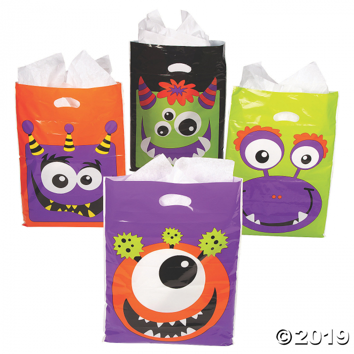 Monster Trick-or-Treat Bags (100 Piece(s))