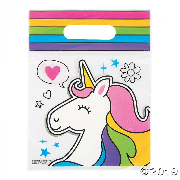 Girl Squad Unicorn Resealable Treat Bags (50 Piece(s))