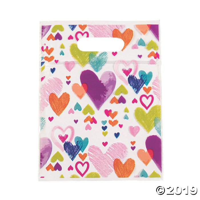 Valentine's Day Resealable Plastic Treat Bags (150 Piece(s))