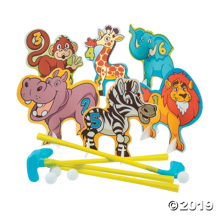 Zoo Animal Golf Set (1 Set(s))