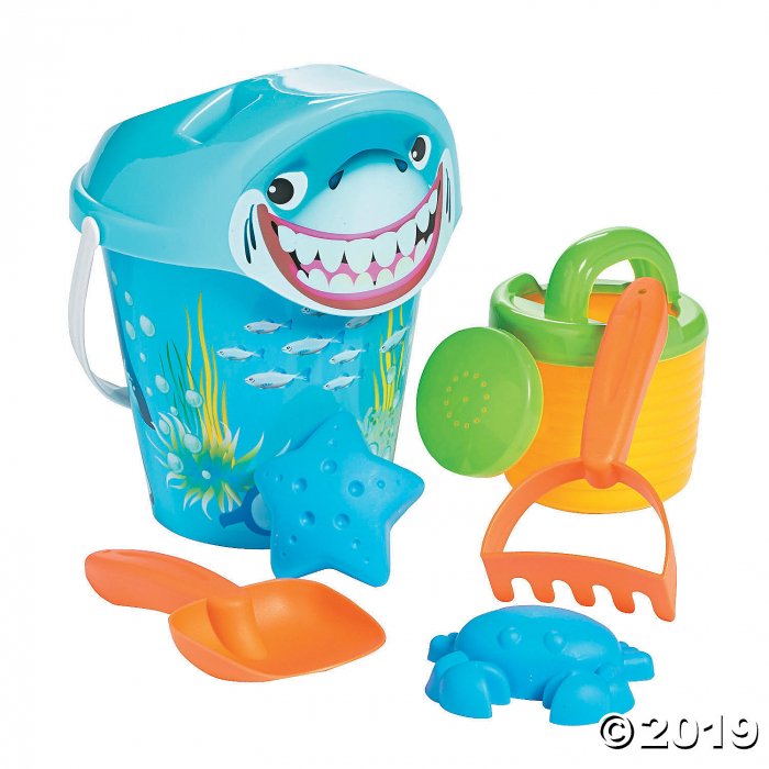 Shark Sand Bucket Set 1 Set s GlowUniverse