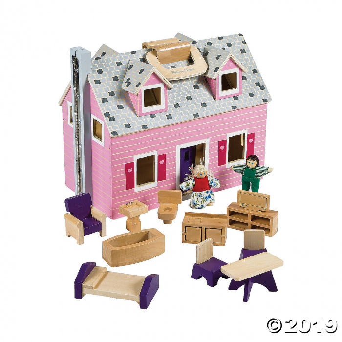 Melissa & Doug® Fold & Go Dollhouse (1 Piece(s))
