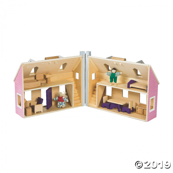 Melissa & Doug® Fold & Go Dollhouse (1 Piece(s))