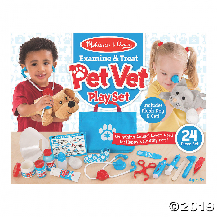 Melissa & Doug® Examine & Treat Pet Vet Playset (1 Set(s))