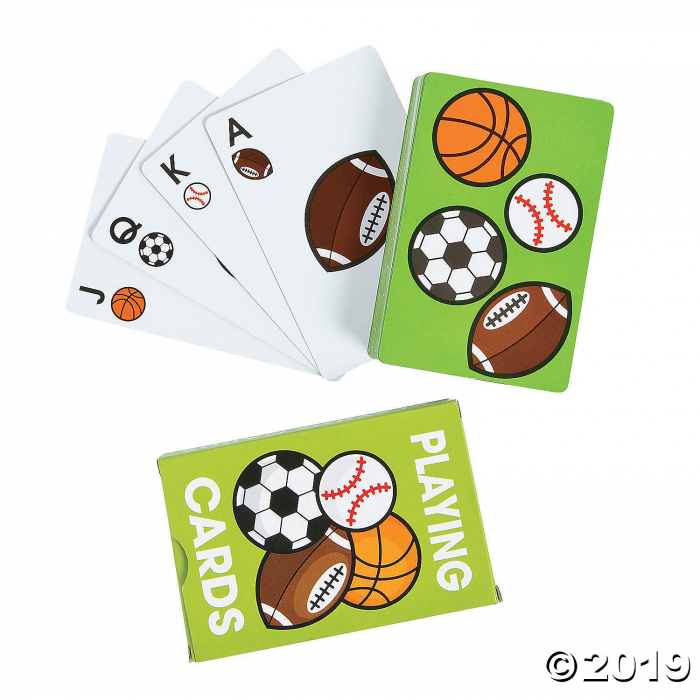 Sports Playing Cards (Per Dozen)