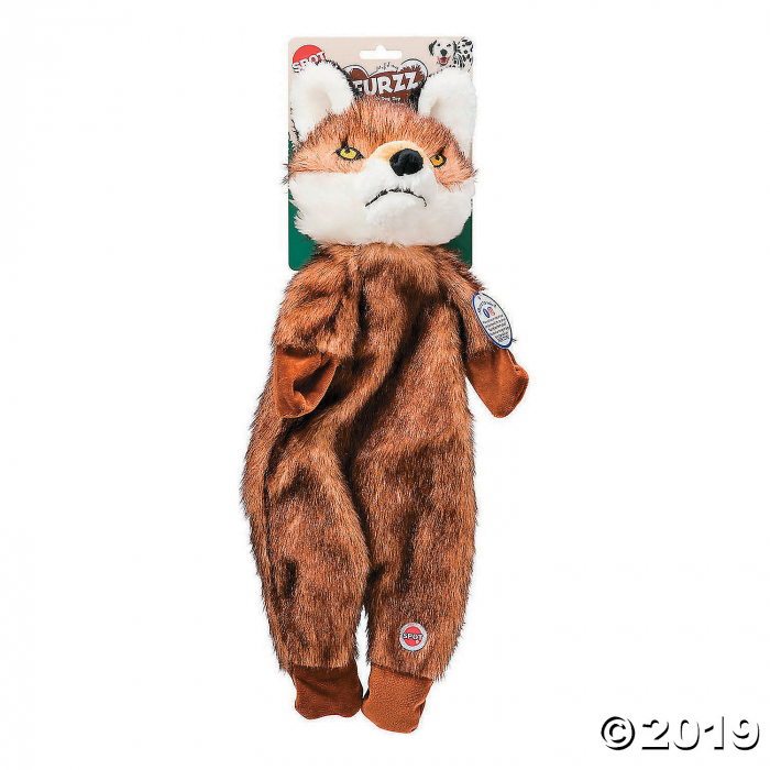 Spot Furzz Plush Dog Toy 20" - Fox (1 Piece(s))