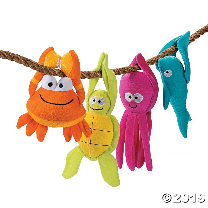 Long Arm Stuffed Sea Creatures (Per Dozen) Long Arm Stuffed Sea Creatures (Per Dozen)