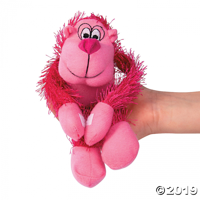 Long Arm Neon Stuffed Gorillas (Per Dozen)
