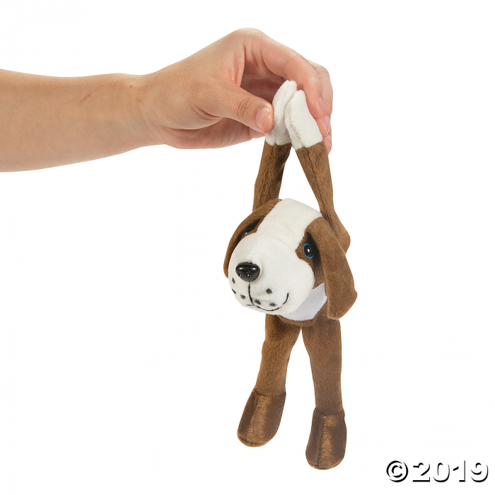 Long Arm Stuffed Dogs (Per Dozen)