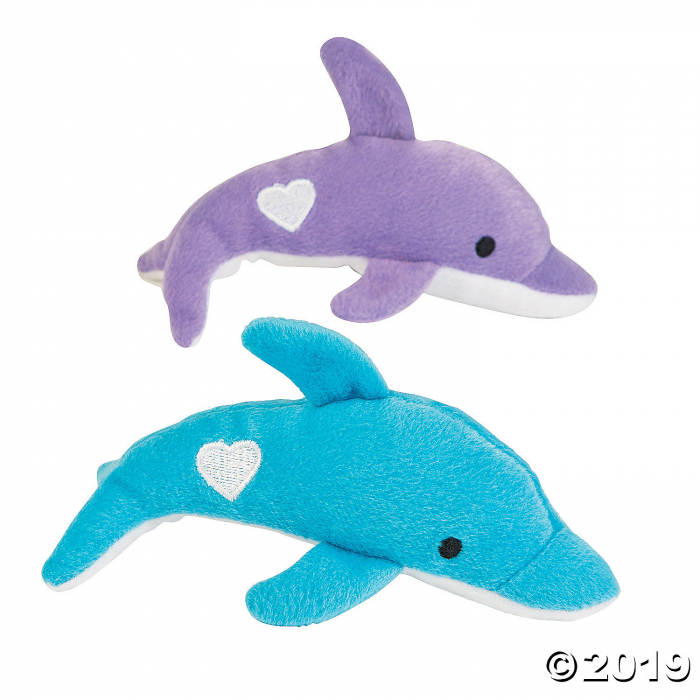 Valentine Stuffed Dolphins (Per Dozen) Valentine Stuffed Dolphins (Per Dozen)