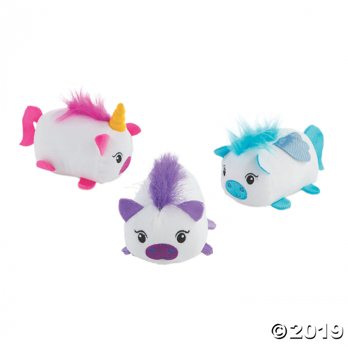 Roly Poly Mythical Stuffed Horses (Per Dozen)