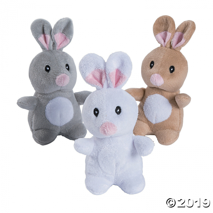 Super Soft Stuffed Easter Bunnies (Per Dozen)