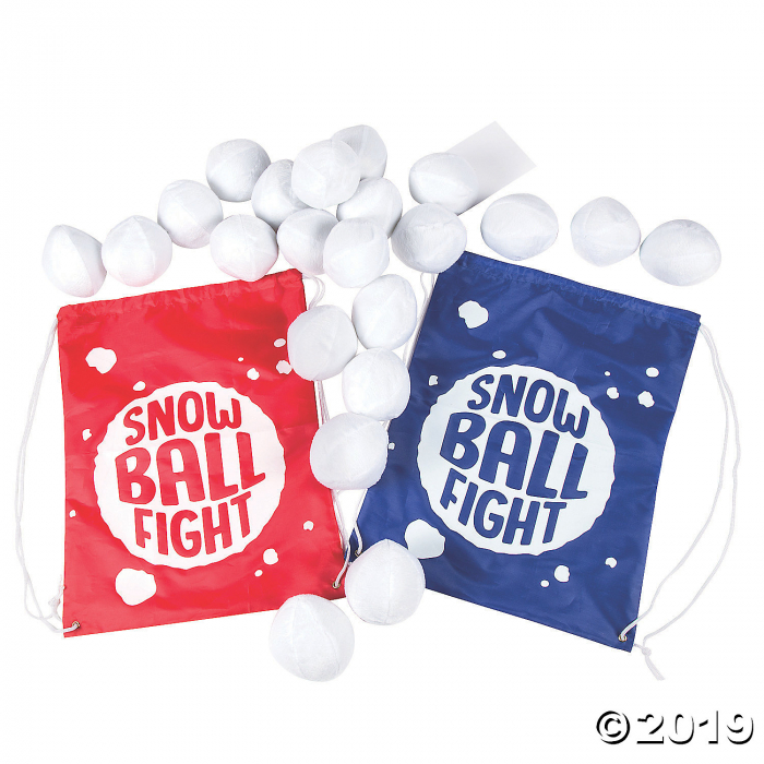 Plush Snowball Fight Game (1 Set(s)) Plush Snowball Fight Game (1 Set(s))